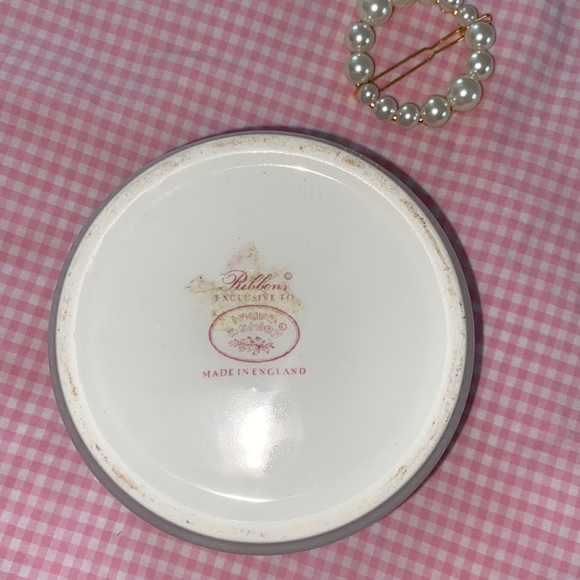 Two Piece Set Laura Ashley Vintage China Bows and Flowers - Picture 15 of 16